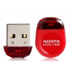 Флеш-накопитель USB 16GB A-Data UD310 красный кристалл